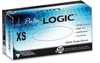 Pulse LOGIC Blue Nitrile Exam Gloves, Medium, Thinfilm, Powder Free - 300/BX.
