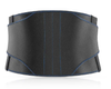 Actimove Sports Edition Back Support 4 Stays Adjustable Double Layer Compression, Black, Small.