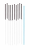 DongBang Spring Acupuncture Needles, 10 Bulk, #05.25mm, 15mm (1/2 inch) - 1000/BX.