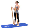 CanDo Multi-Grip Exerciser, 6 Foot Exerciser, XX-Light - Tan.