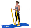 CanDo Multi-Grip Exerciser, 6 Foot Exerciser, XXX-Heavy - Gold.