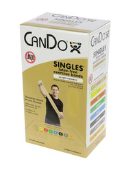 CanDo Latex Free Pre-Cut Exercise Band