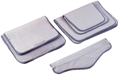 Hydrocollator All Velour Steam Pack Cover, Neck, 9x24 inches.