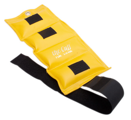 The Cuff Original Ankle and Wrist Weight, Lemon - 7lbs.