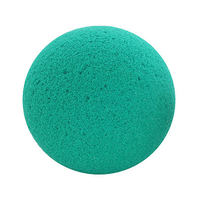 CanDo Memory Foam Squeeze Ball, Medium, 3.5 inch Diameter - Green.