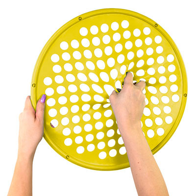 CanDo Web Hand Exerciser, X-Light, 14 inches Diameter - Yellow.
