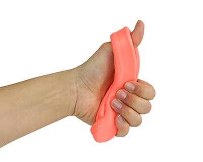 CanDo Theraputty Exercise Material, Soft, Red - 2 oz.