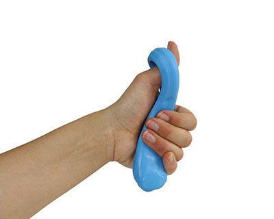 CanDo Theraputty Exercise Material, Firm, Blue - 4 oz.