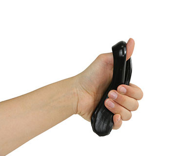 CanDo Theraputty Exercise Material, X-Firm, Black - 5 lbs.