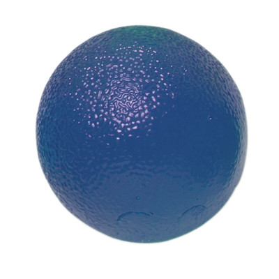 CanDo Gel Squeeze Ball, Standard Circular, Heavy - Blue.