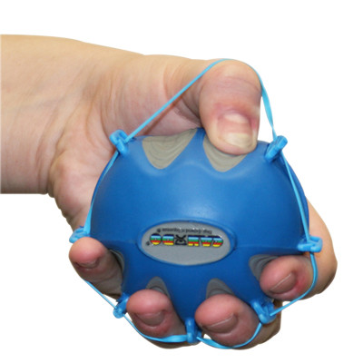 CanDo Digi-Extend n' Squeeze Hand Exerciser, Small, Heavy - Blue.