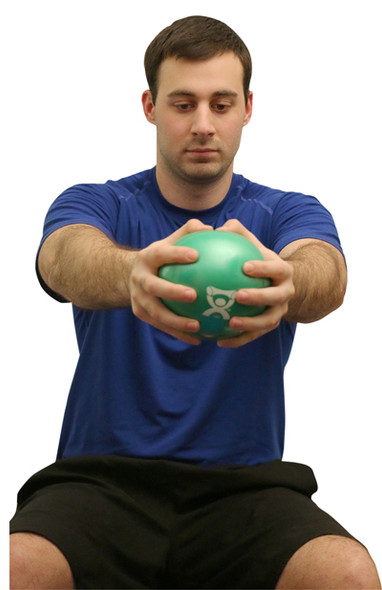 CanDo WaTE Ball - Hand-Held Size, 5 inch Diameter, 4.4 lbs - Green.