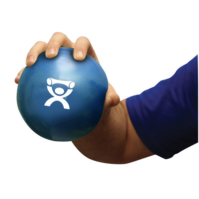 CanDo WaTE Ball - Hand-Held Size, 5 inch Diameter, 5.5 lbs - Blue.