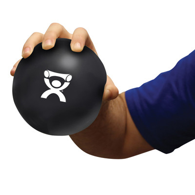 CanDo WaTE Ball - Hand-Held Size, 5 inch Diameter, 6.6 lbs - Black.