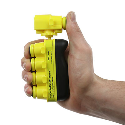 CanDo Digi-Flex Thumb, X-Light - Yellow.