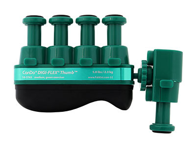 CanDo Digi-Flex Thumb, Medium - Green.