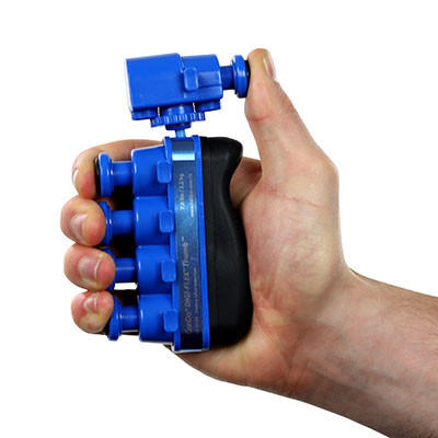 CanDo Digi-Flex Thumb, Heavy - Blue.