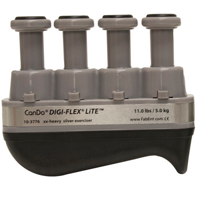CanDo Digi-Flex Thumb LITE, XX-Heavy - Silver.