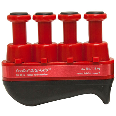 CanDo Digi Grip, Light - Red.