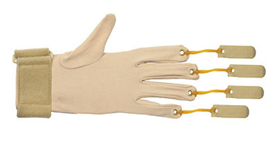 CanDo Delux Finger Flexion Glove S/M Left.