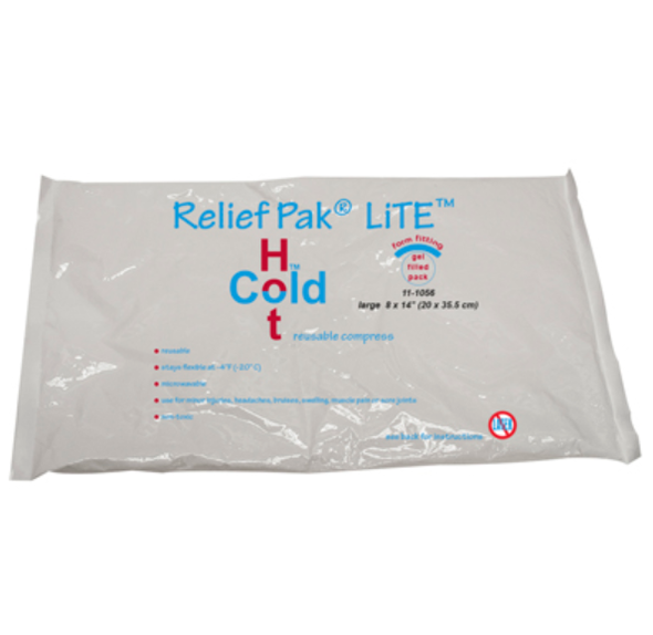 Relief Pak Val-u-Pak LiTE Cold n' Hot Pack, 8x14 inches.