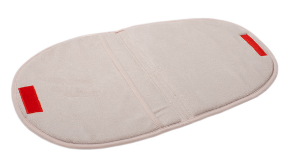 Relief Pak Moist Heat Pack Cover, Velour With Foam, Circular (12 inches Diameter).