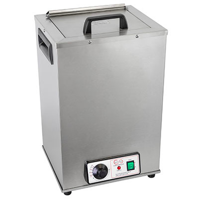 Relief Pak Heating Unit with Metal Top, 4-Pack Capacity, Stationary - 110V. Packs sold separately.