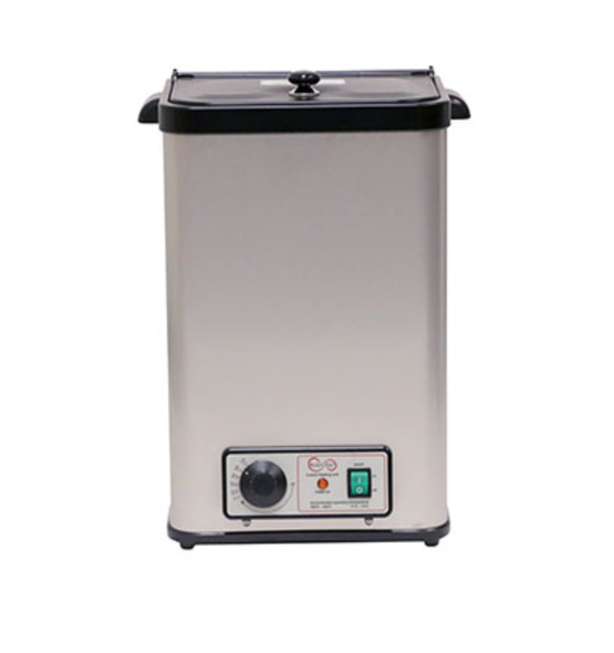 Relief Pak Heating Unit, 4 pack capacity, stationary w/Plastic Lid - 110V. Packs sold separately.