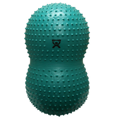 CanDo Inflatable Exercise Sensi-Saddle Roll - Green - 24" Dia x 43" L. (60 cm Dia x 110 cm L)