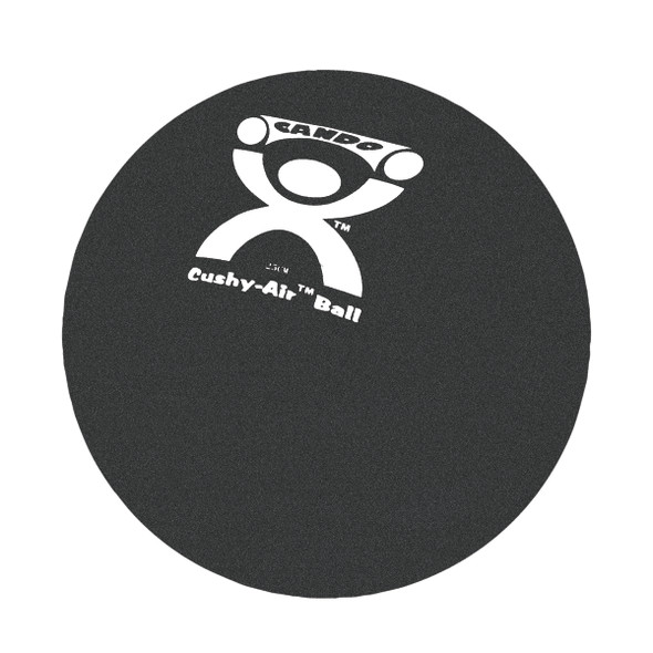 CanDo Cushy-Air InFlatable Hand Exercise Balls, 10 inches (25cm) - Black.