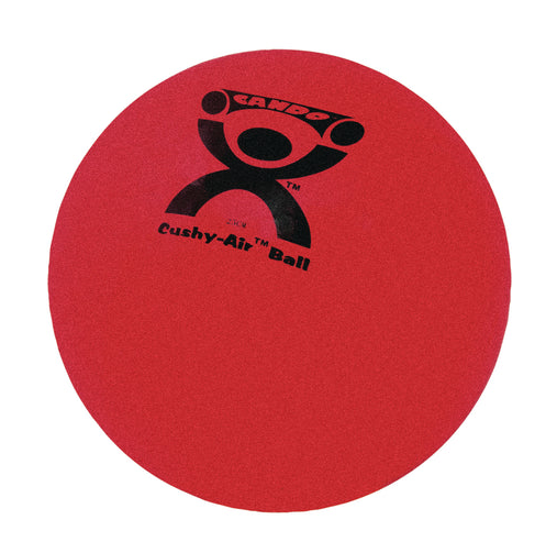 CanDo Cushy-Air InFlatable Hand Exercise Balls, 10 inches (25cm) - Red.