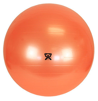 CanDo InFlatable Exercise Ball, Orange - 55cm.
