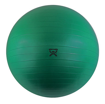 CanDo InFlatable Exercise Ball, Green - 65cm.
