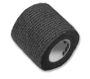 Dynarex Black Cohesive Bandage, 2 inch x 5 yards - 30/BX.