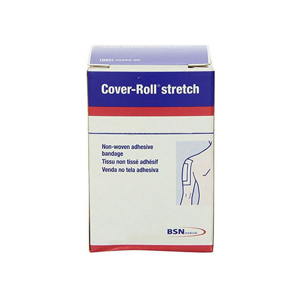 BSN Cover-Roll Stretch Non-Woven Adhesive Fixation Sheet (10cm x 9.2m or 4" x 10yrd).