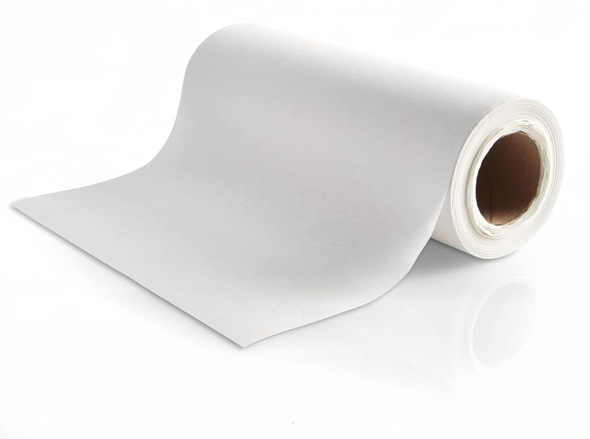 Graham Medical Chiropractic Quality Headrest Roll, Standard Smooth White, 8.5 inch x 225 feet - 25/b