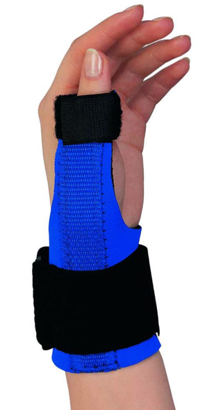 Champion Plus, Universal, Finger/Thumb Splint with Mal ble Metal Stay, Vinyl with Soft Foam.