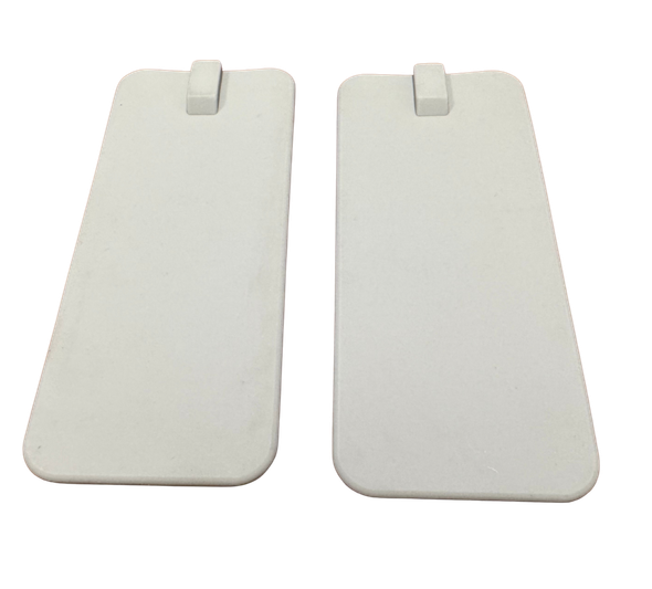 Procarbon Rectangle IFC Electrodes 2"X 4.5", Black - 2/PK.