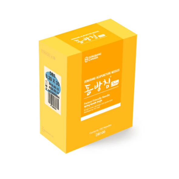 Dongbang Spring Acupuncture Needles, Patient Friendly, Single, #2, 0.18x15mm - 100/BX.