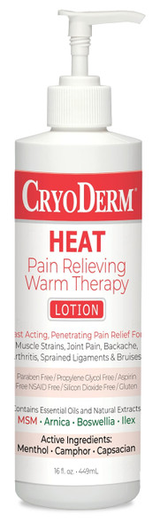 CryoDerm Heat Therapy Products - Soothing Warmth for Pain Relief.