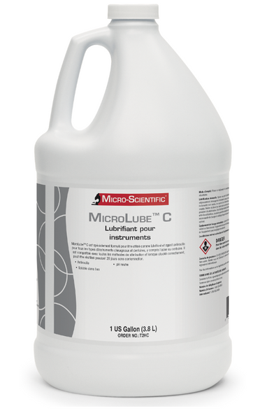 MicroLube C: Instrument Lubricant, 1 Gallon Jug - 4/CS.