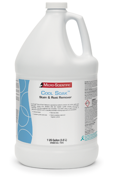 Cool Soak: Stain and Rust Remover, 1 Gallon Jug.