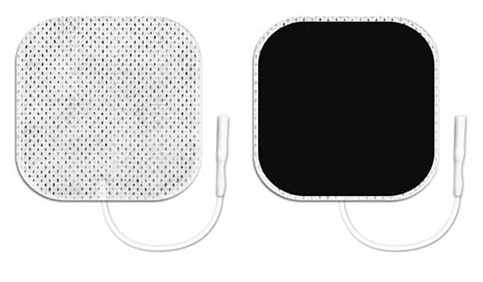 ValuTrode X Electrode, White Fabric Top, 2 x 2 inch Square - 4/PK.