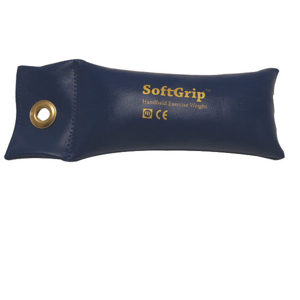 CanDo SoftGrip Hand Weight - 2.5 lb - Blue.
