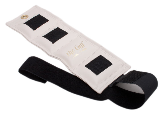 The Cuff Original Ankle and Wrist Weight, White - 0.25 (1/4) lbs.