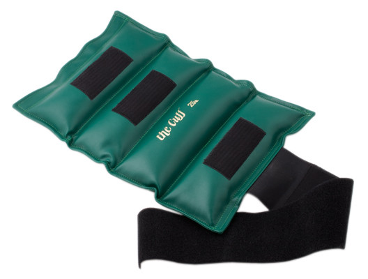 The Cuff Original Ankle and Wrist Weight, Green - 25 lbs.