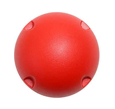 CanDo MVP Balance System, 1.5 inch Height, Level 2 Instability Ball - Red.