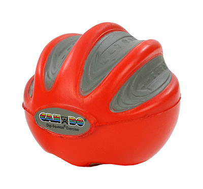 CanDo Digi-Squeeze Hand Exerciser, Small, Light - Red.