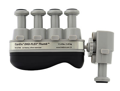 CanDo Digi-Flex Thumb, XX-Heavy - Silver.
