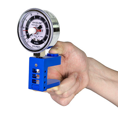 Baseline Pinch Gauge, Hydraulic, 5-level Pinch Clinic Mode - 50 lb Capacity.